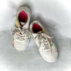 Skechers Kids Sneakers with Rainbow Hearts